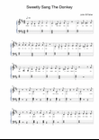 Sweetly Sang the Donkey