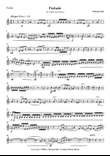 Prelude for Violin and Piano (Op. 3) – Violin Part