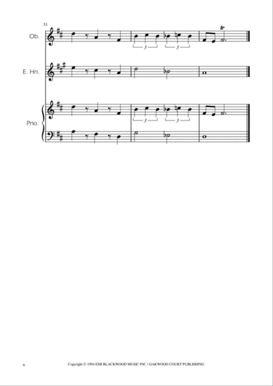 Super Mario Bros Theme Woodwind Duet scores gallery preview page 6