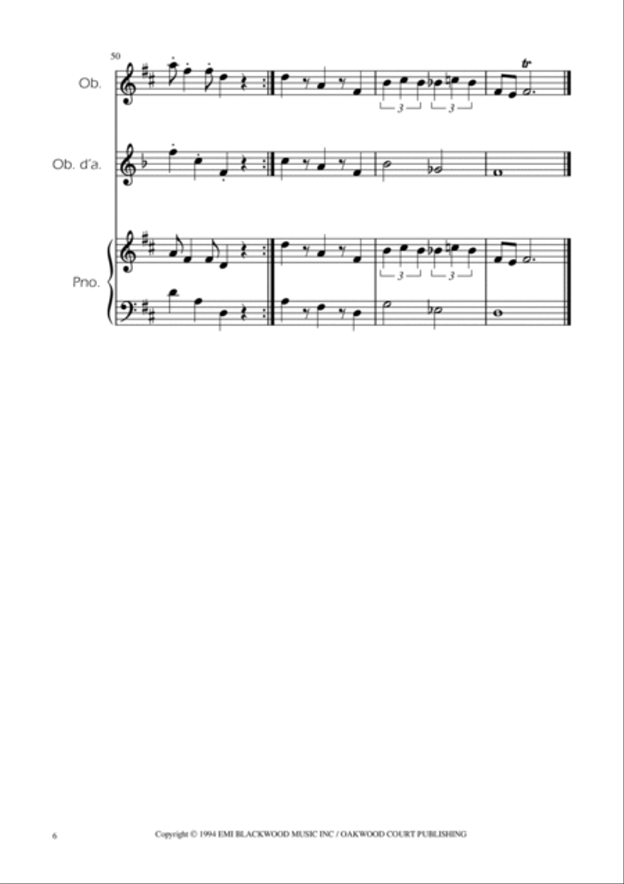 Super Mario Bros Theme Woodwind Duet scores gallery preview page 6