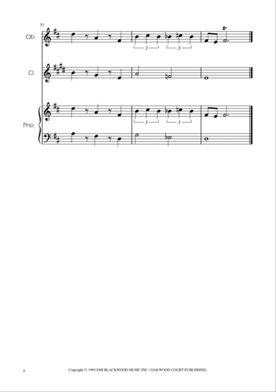 Super Mario Bros Theme Woodwind Duet scores gallery preview page 6