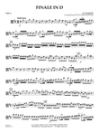 Finale In D (arr. Steven Frackenpohl) - Viola