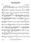 Ose Shalom (The One Who Makes Peace) - Violin 2