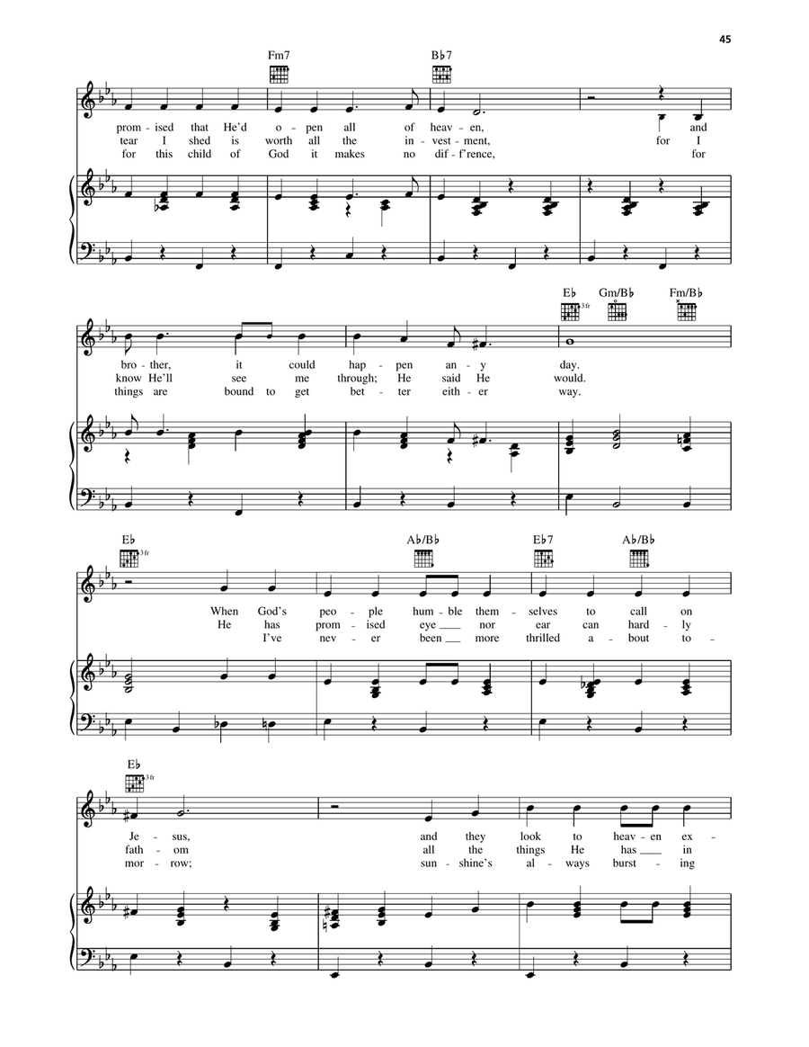 I Just Feel Like Something Good Is About To Happen Piano, Vocal, Guitar scores gallery preview page 2
