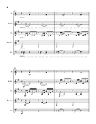 Prelude and Fugue I from The Well Tempered Clavier, Book 1 (arranged for woodwind quintet) Woodwind Quintet scores gallery preview page 6