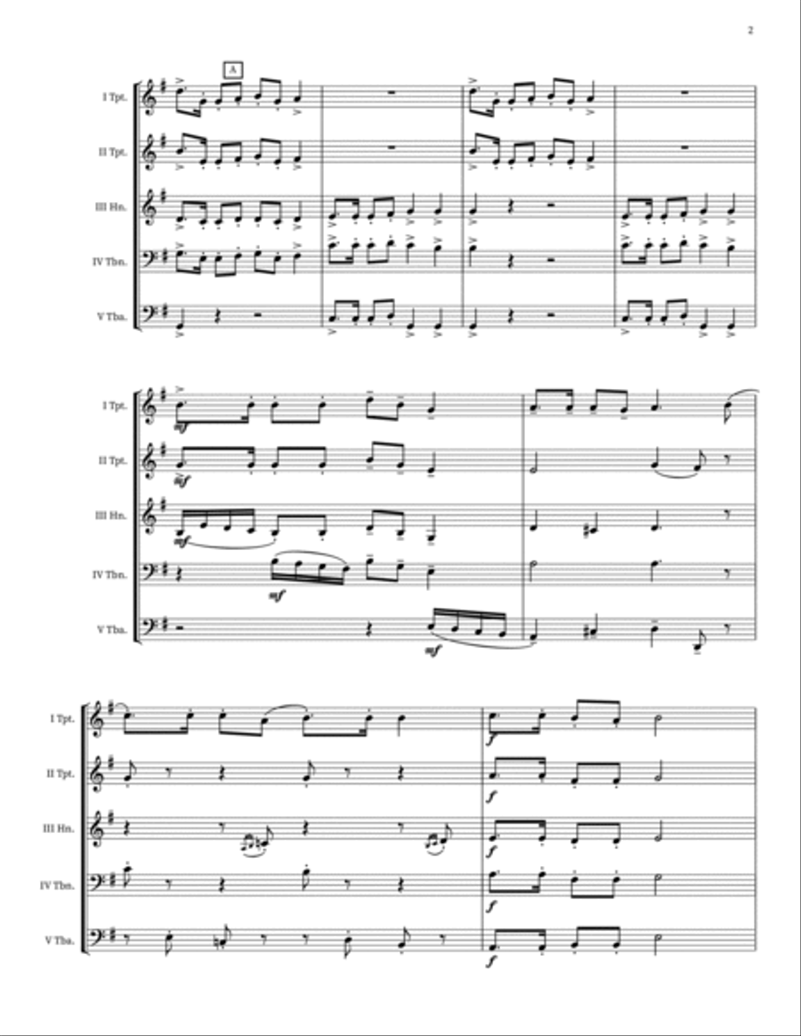 A Christmas Carol (Main Title) School and Community scores gallery preview page 2