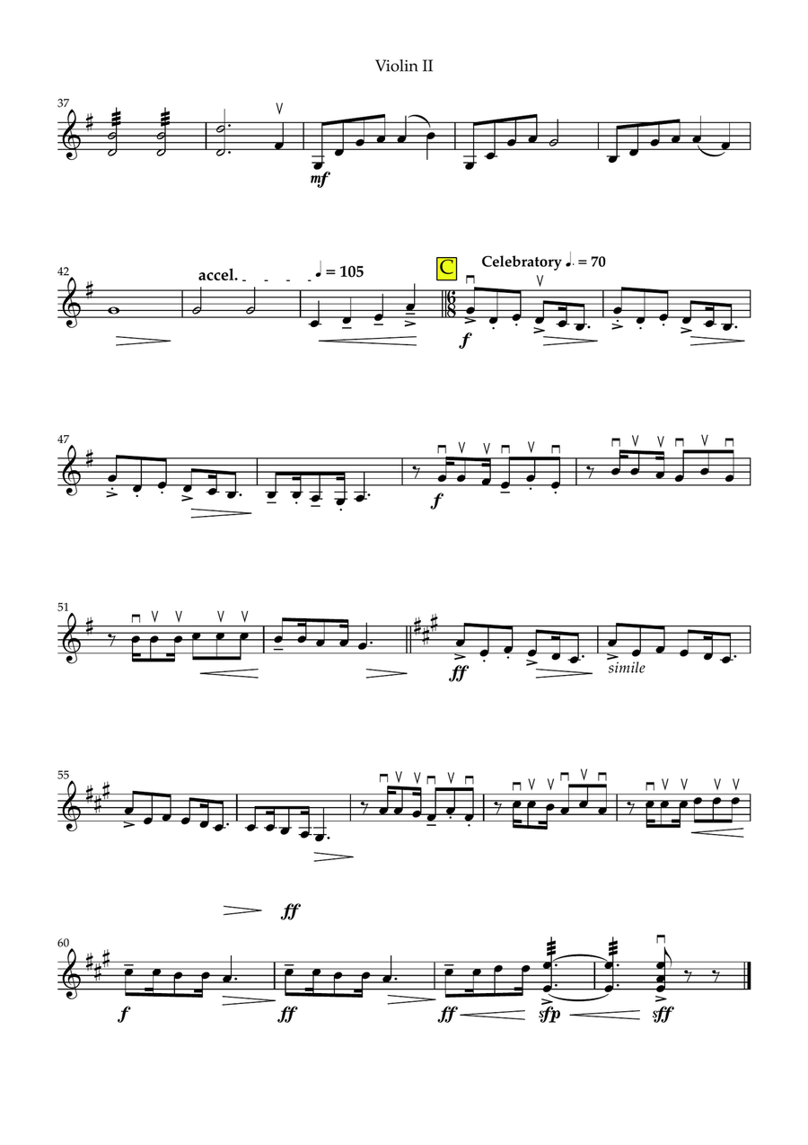 This Land String Quartet scores gallery preview page 5