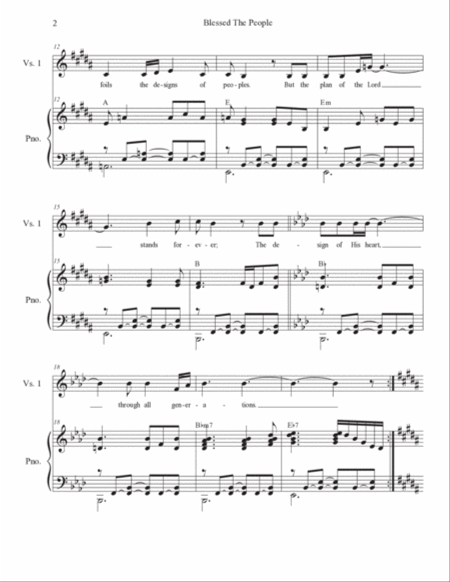 Psalms for Pentecost through Corpus Christi (Year B) (Vocal solo) Voice Solo scores gallery preview page 2