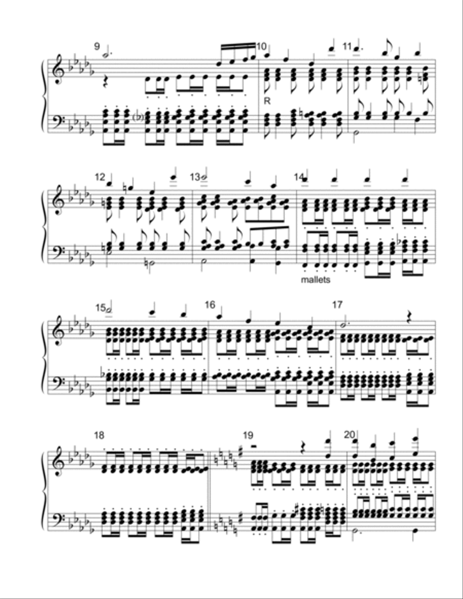 Lead On, O King Eternal 5-Octaves scores gallery preview page 2