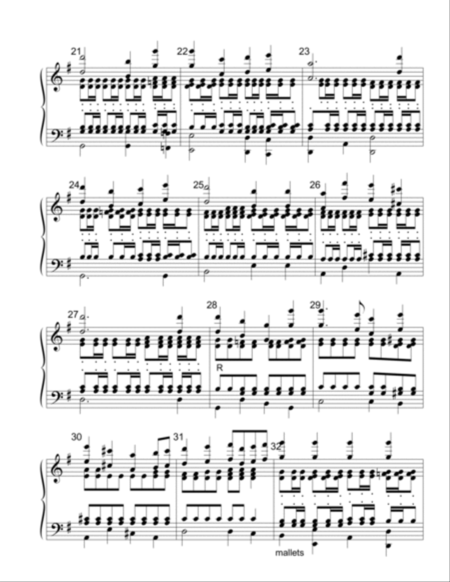 Lead On, O King Eternal 5-Octaves scores gallery preview page 3