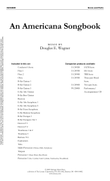 An Americana Songbook - Concert Band Score and Parts