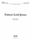 Fairest Lord Jesus - Brass and Percussion Score and Parts