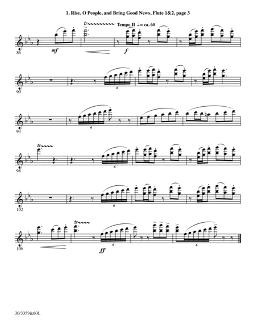 Go Sing It on the Mountain - Set of Parts Choir scores gallery preview page 5