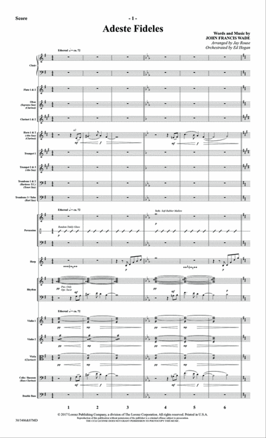 And It Came to Pass, Emmanuel - Full Score Choir scores gallery preview page 3