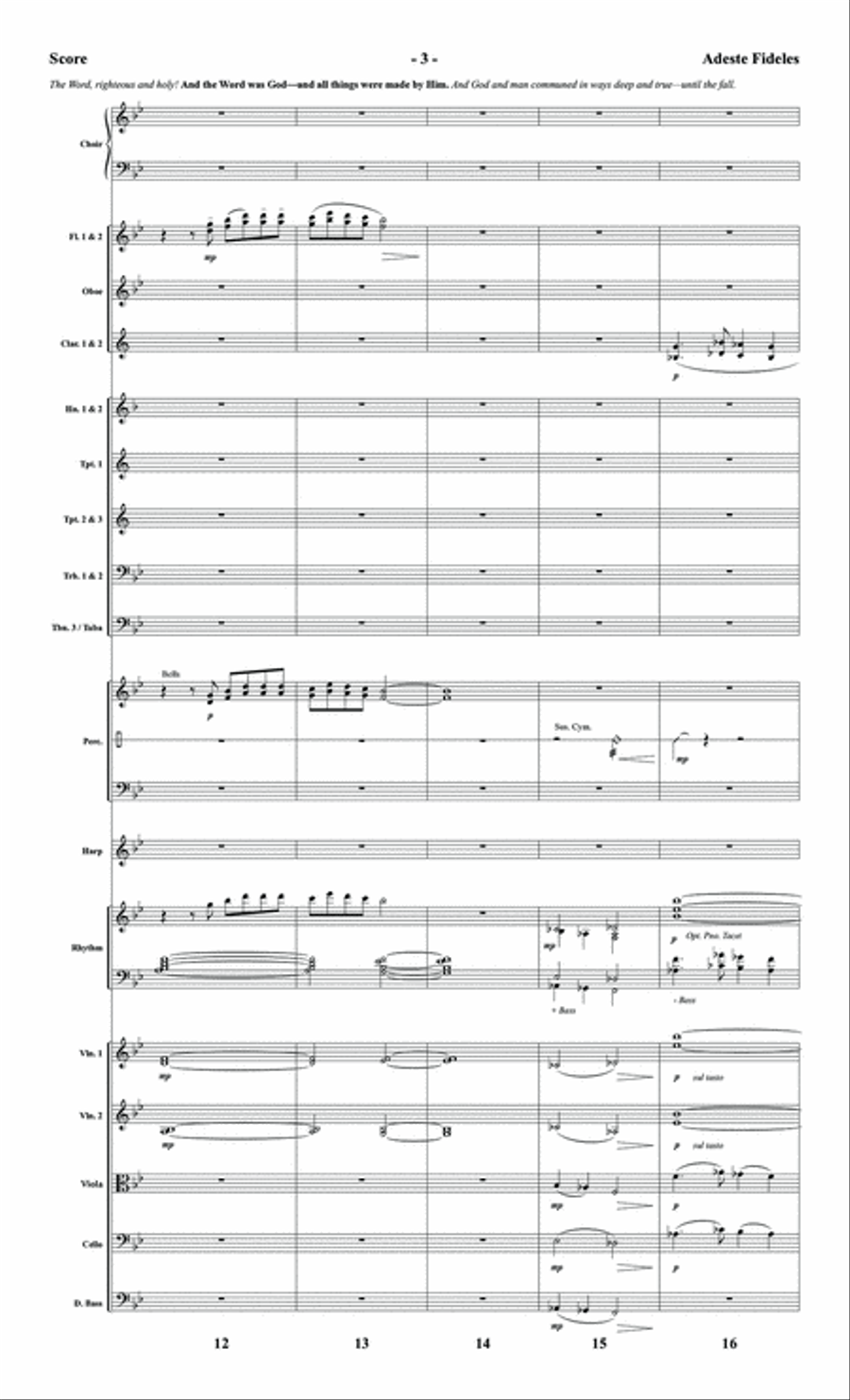 And It Came to Pass, Emmanuel - Full Score Choir scores gallery preview page 5