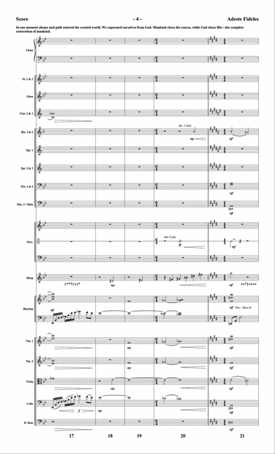 And It Came to Pass, Emmanuel - Full Score Choir scores gallery preview page 6