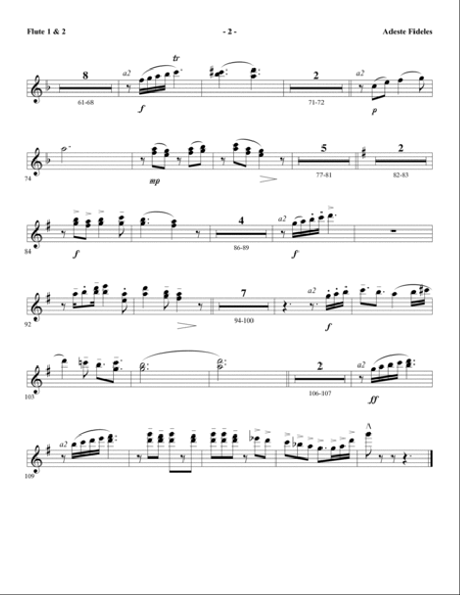 And It Came to Pass, Emmanuel - Set of Parts Choir scores gallery preview page 4