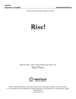 Rise! - Instrumental Score and Parts