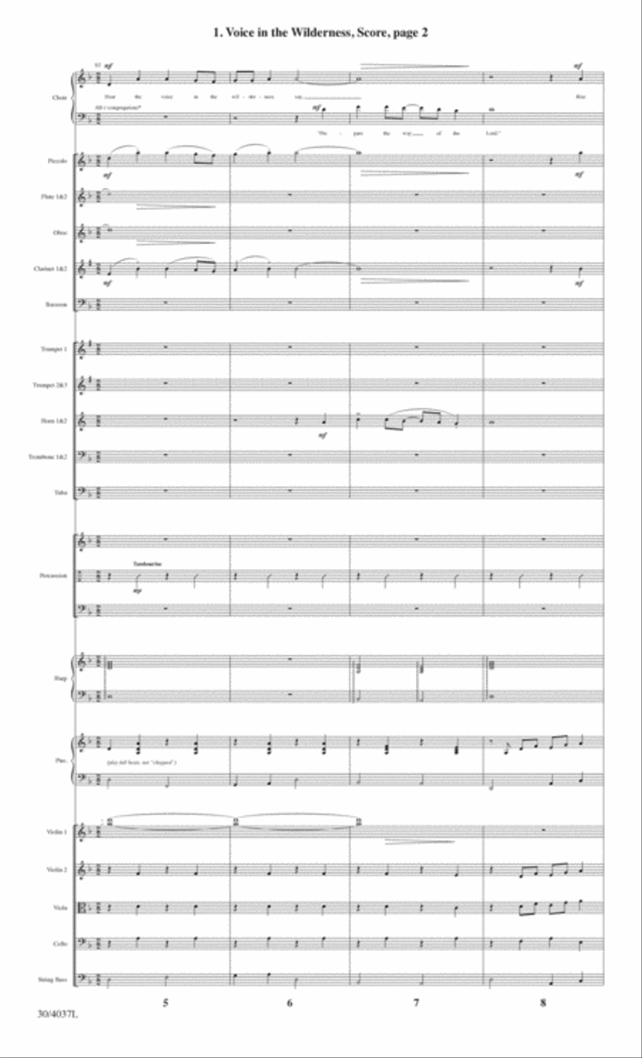 The Ballad of Bethlehem - Conductor's Score Choir scores gallery preview page 4