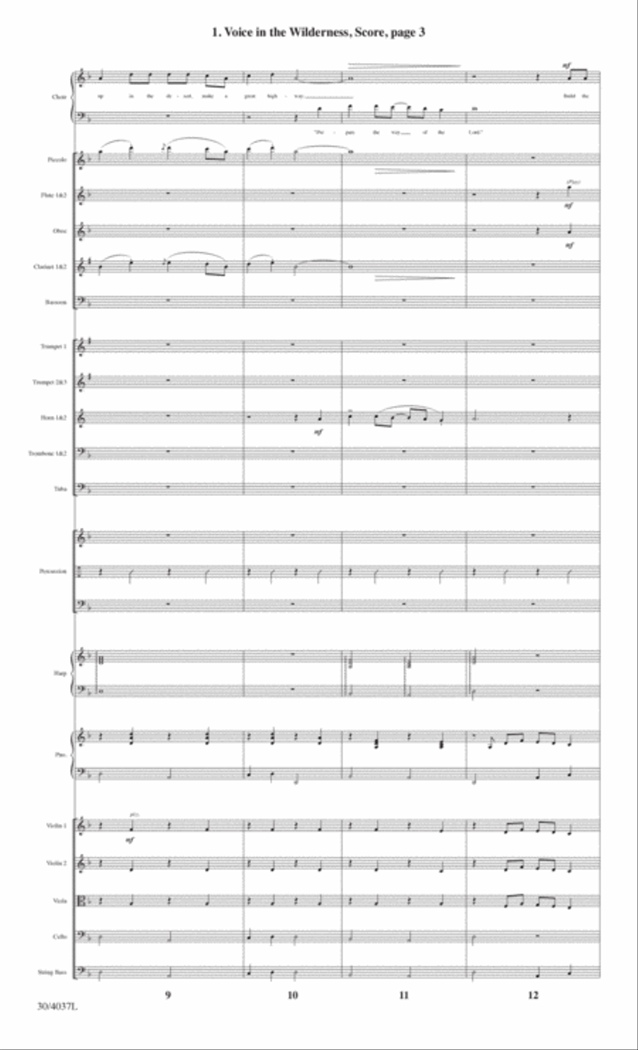 The Ballad of Bethlehem - Conductor's Score Choir scores gallery preview page 5