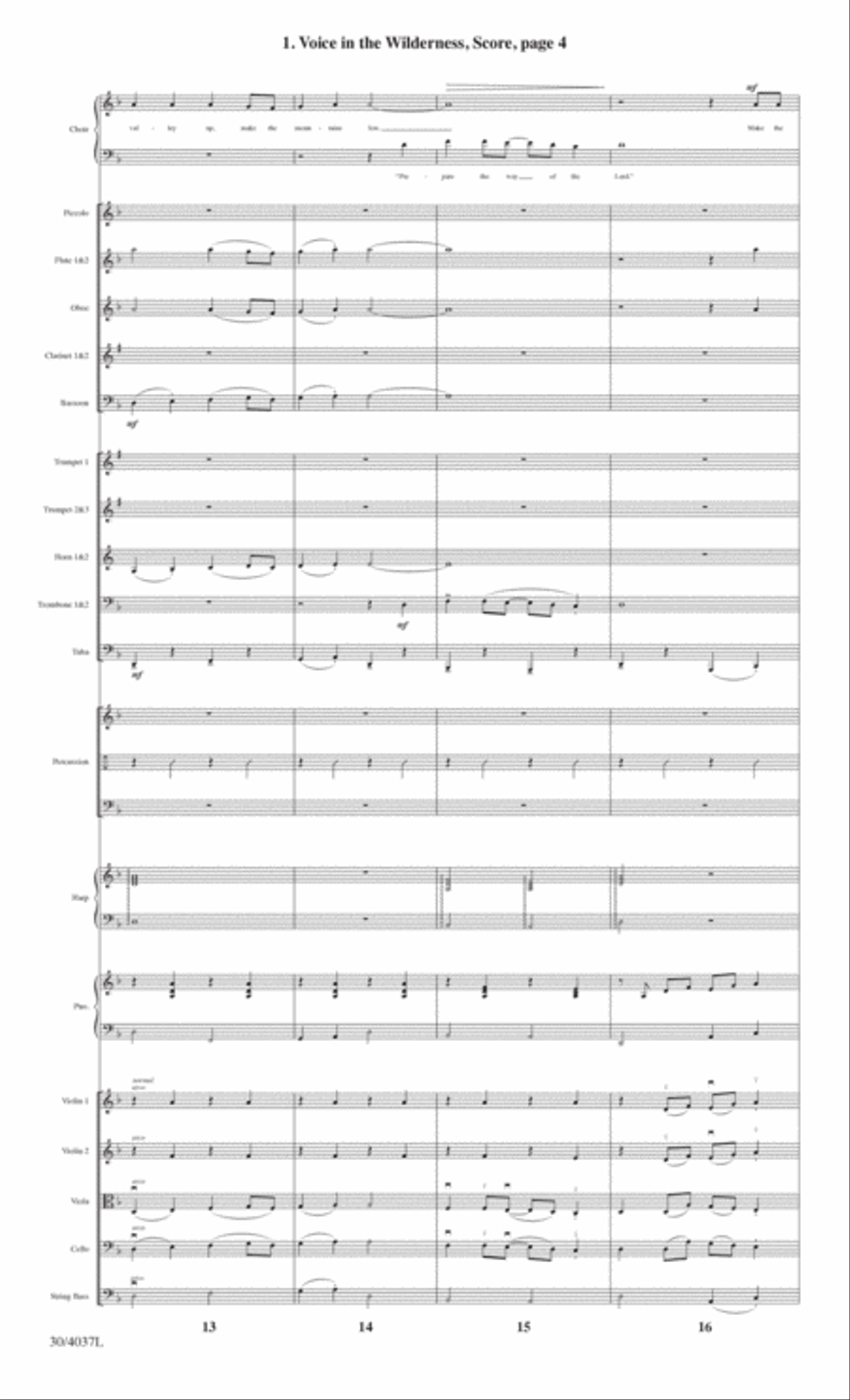 The Ballad of Bethlehem - Conductor's Score Choir scores gallery preview page 6