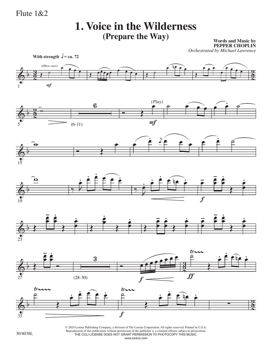 The Ballad of Bethlehem - Set of Parts Choir scores gallery preview page 2