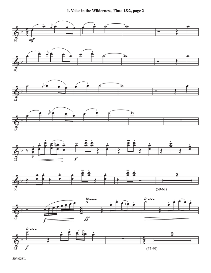 The Ballad of Bethlehem - Set of Parts Choir scores gallery preview page 3