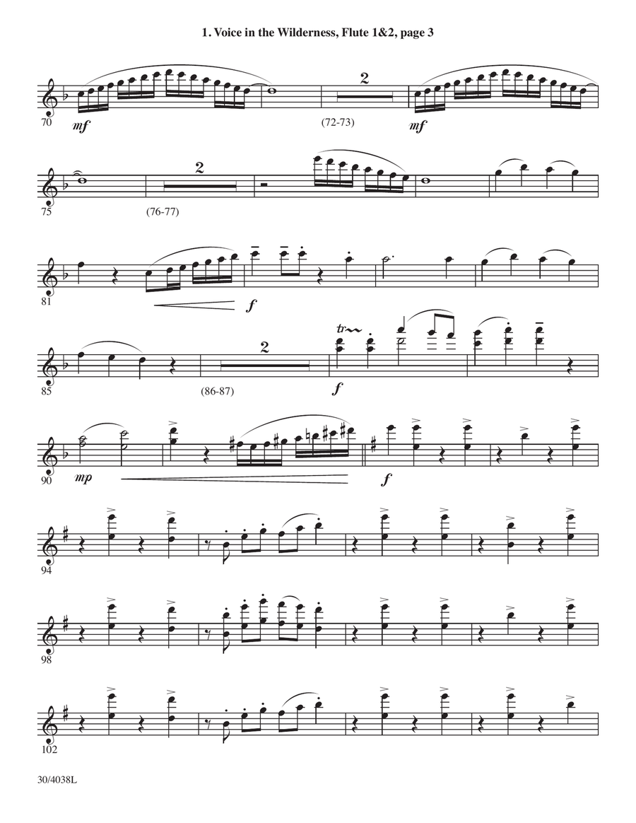 The Ballad of Bethlehem - Set of Parts Choir scores gallery preview page 4
