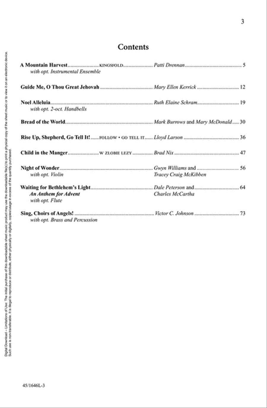 Sunday Solutions for SAB Choirs, Vol. 2 3-Part scores gallery preview page 3