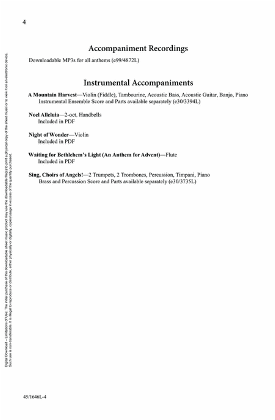 Sunday Solutions for SAB Choirs, Vol. 2 3-Part scores gallery preview page 4