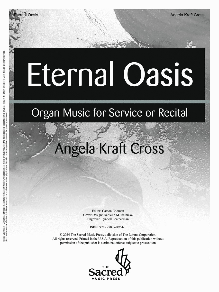 Eternal Oasis Eternal Oasis Organ scores gallery preview page 1