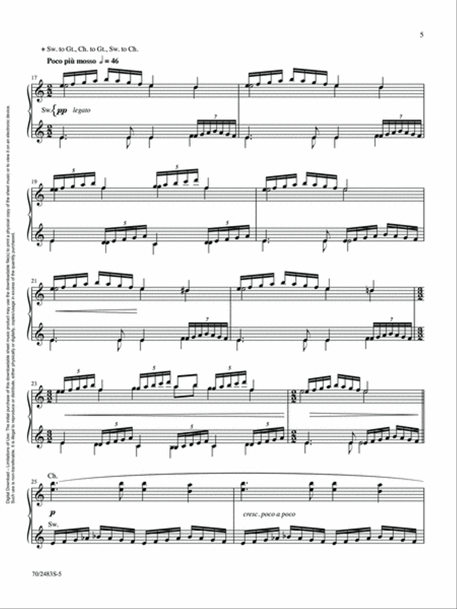 Eternal Oasis Eternal Oasis Organ scores gallery preview page 5
