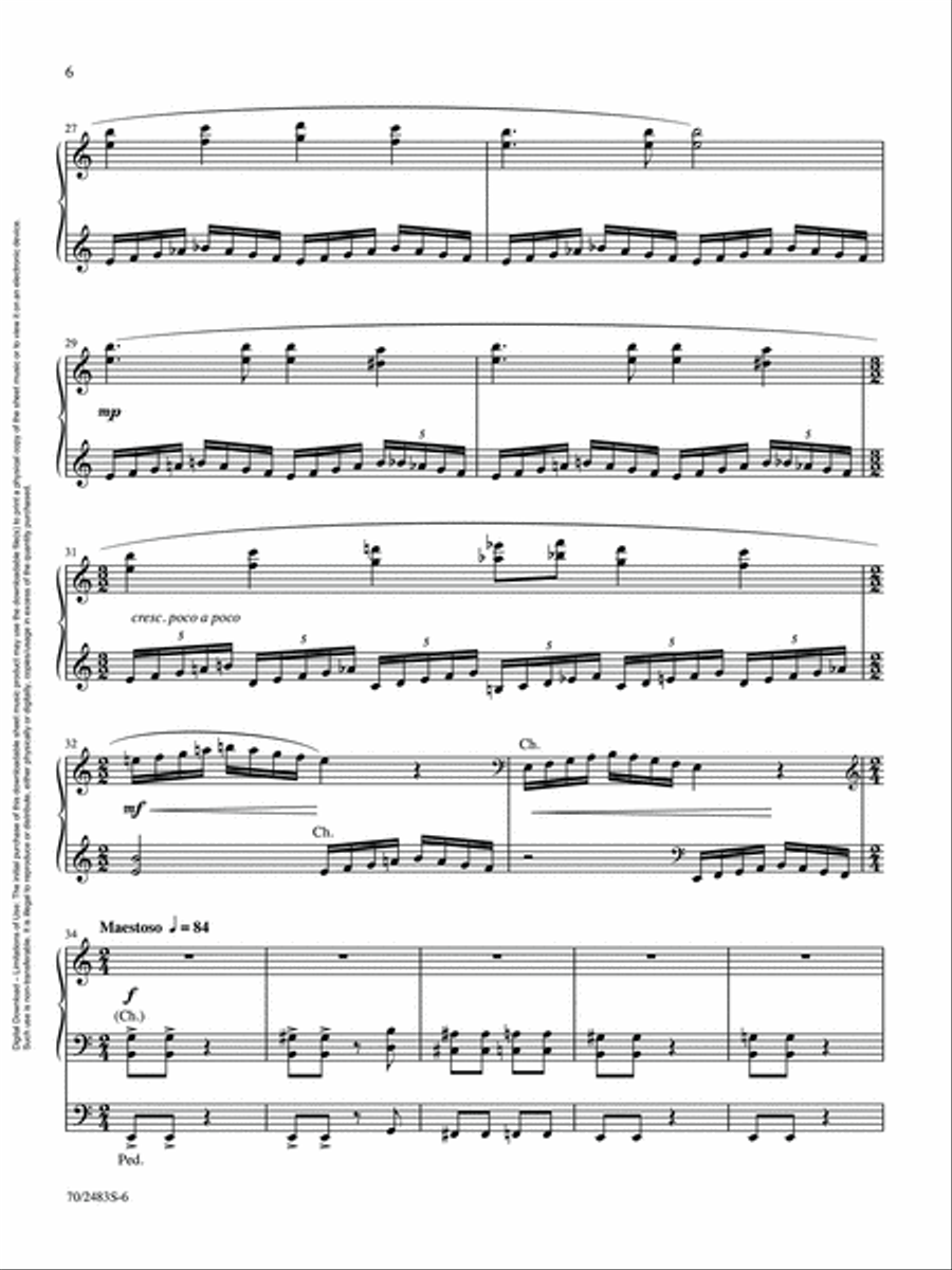 Eternal Oasis Eternal Oasis Organ scores gallery preview page 6