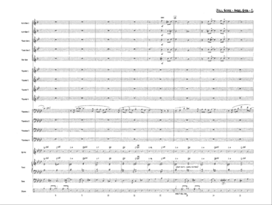Angel Eyes - Score Angel Eyes - Score Conductor Score scores gallery preview page 4