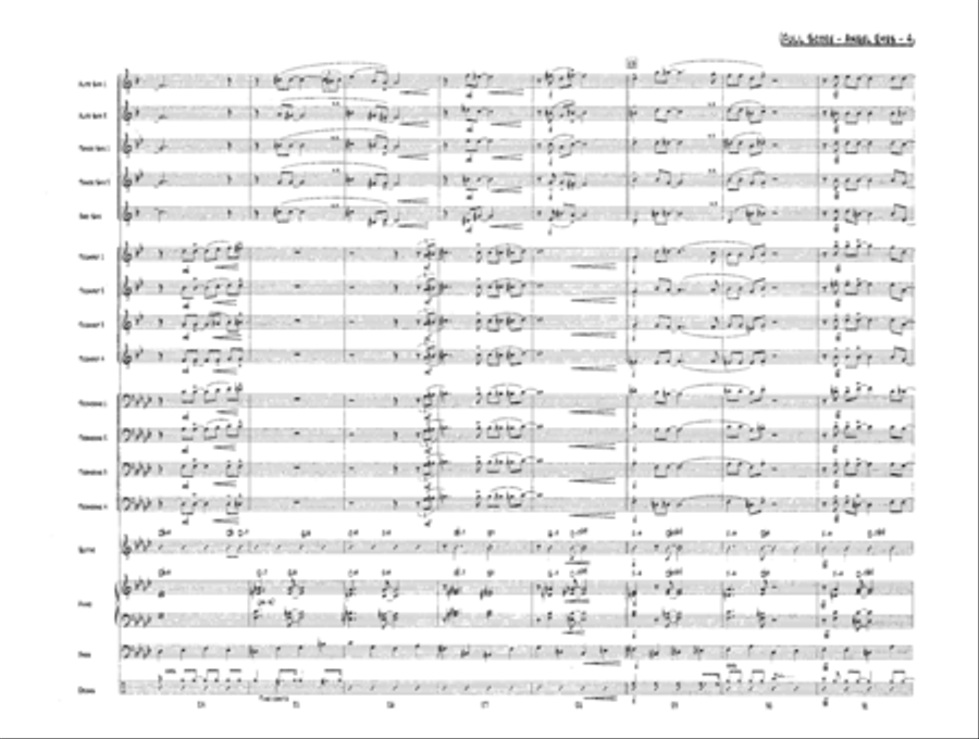 Angel Eyes - Score Angel Eyes - Score Conductor Score scores gallery preview page 6