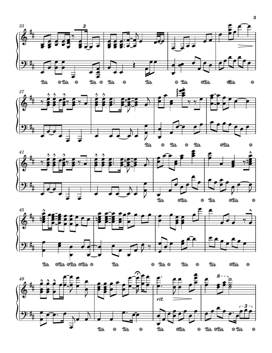 Little Green Apples Piano Solo scores gallery preview page 3