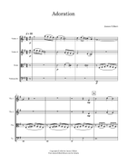Adoration String Quartet scores gallery preview page 4