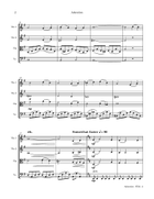 Adoration String Quartet scores gallery preview page 5