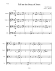 Tell Me the Story of Jesus (String Quartet) mini preview