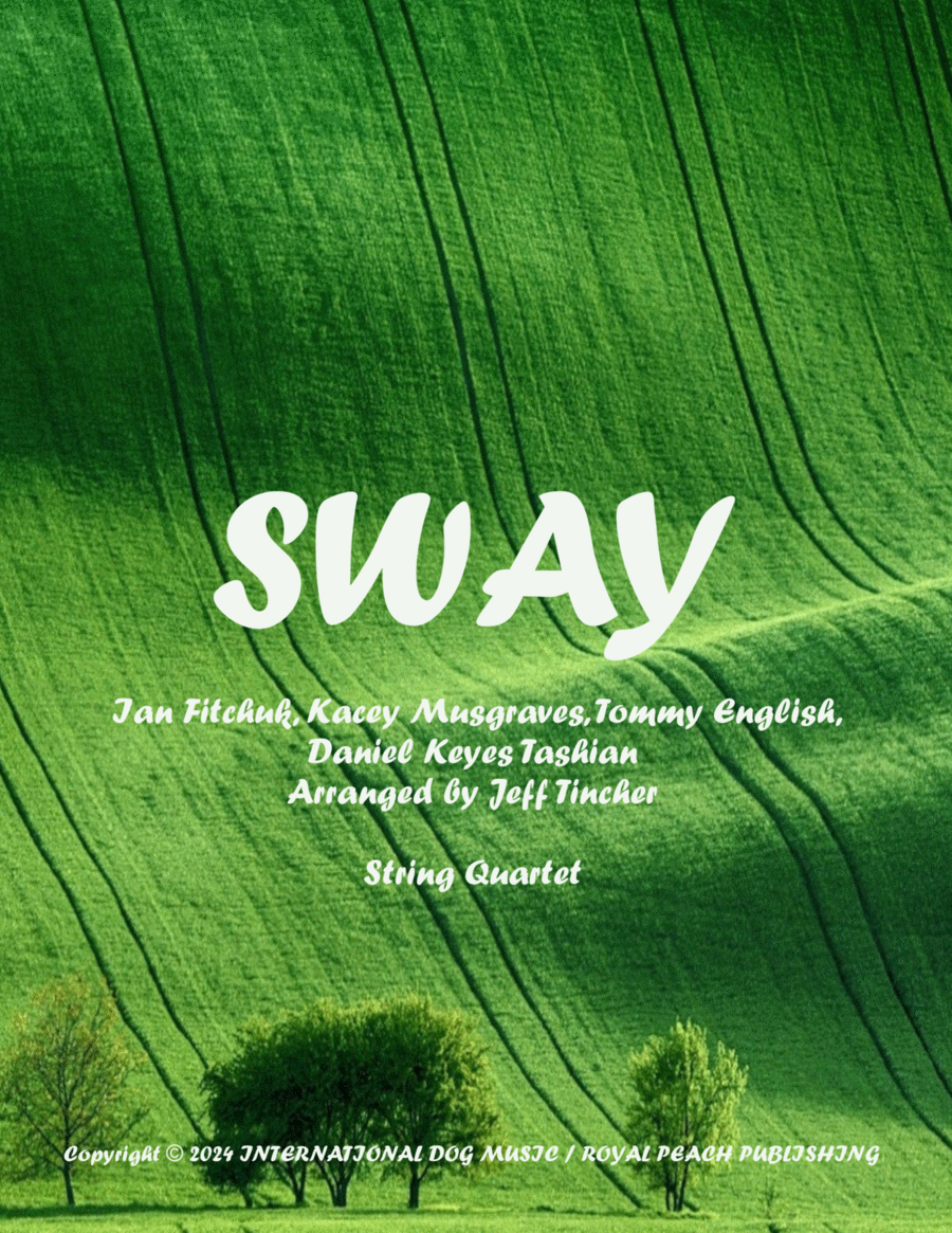Sway Sway String Quartet scores gallery preview page 1