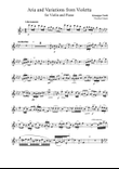 Ah, fors’è lui - Violin solo part