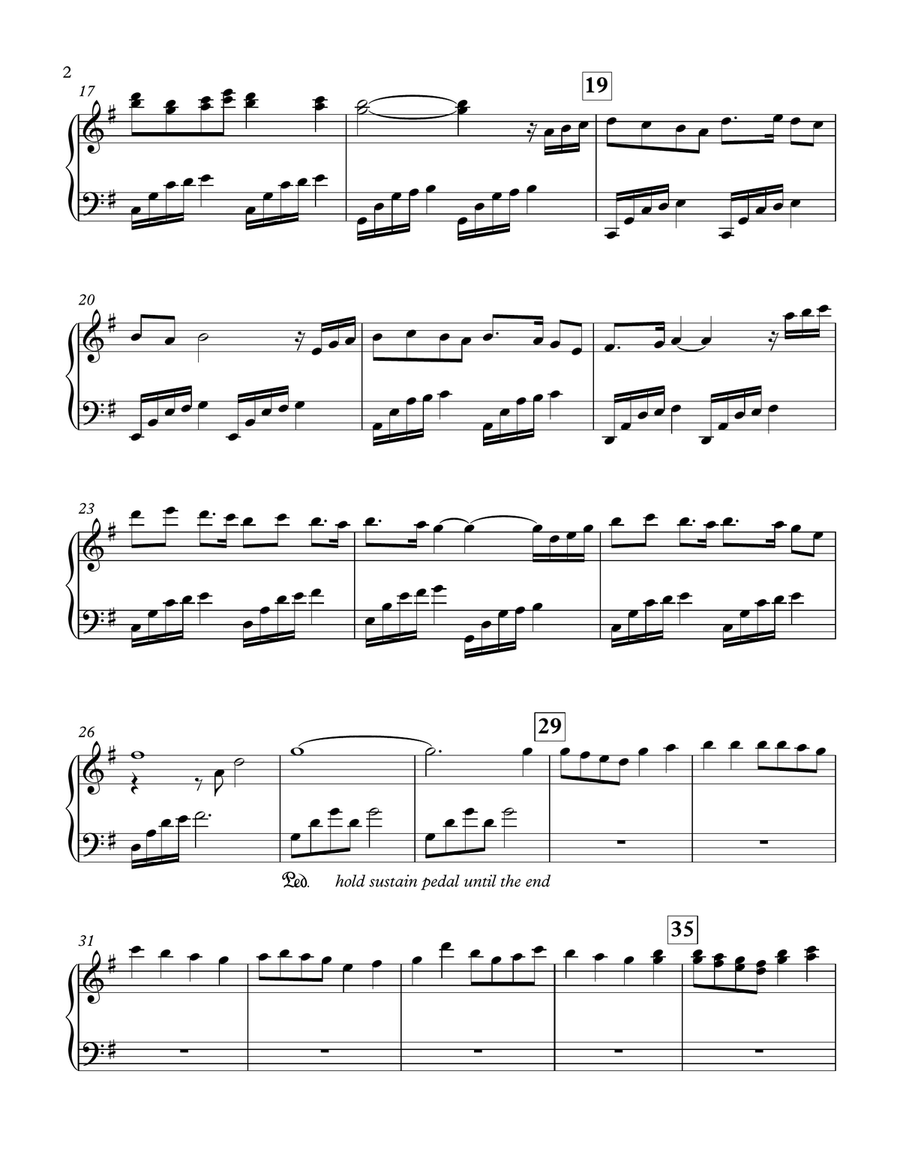 All People That on Earth Do Dwell (OLD 100TH) - new age piano Piano Solo scores gallery preview page 2
