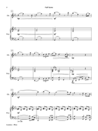 Lumiere (Oboe & Piano) Piano scores gallery preview page 3