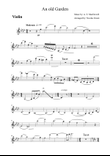 An old garde - Violin part