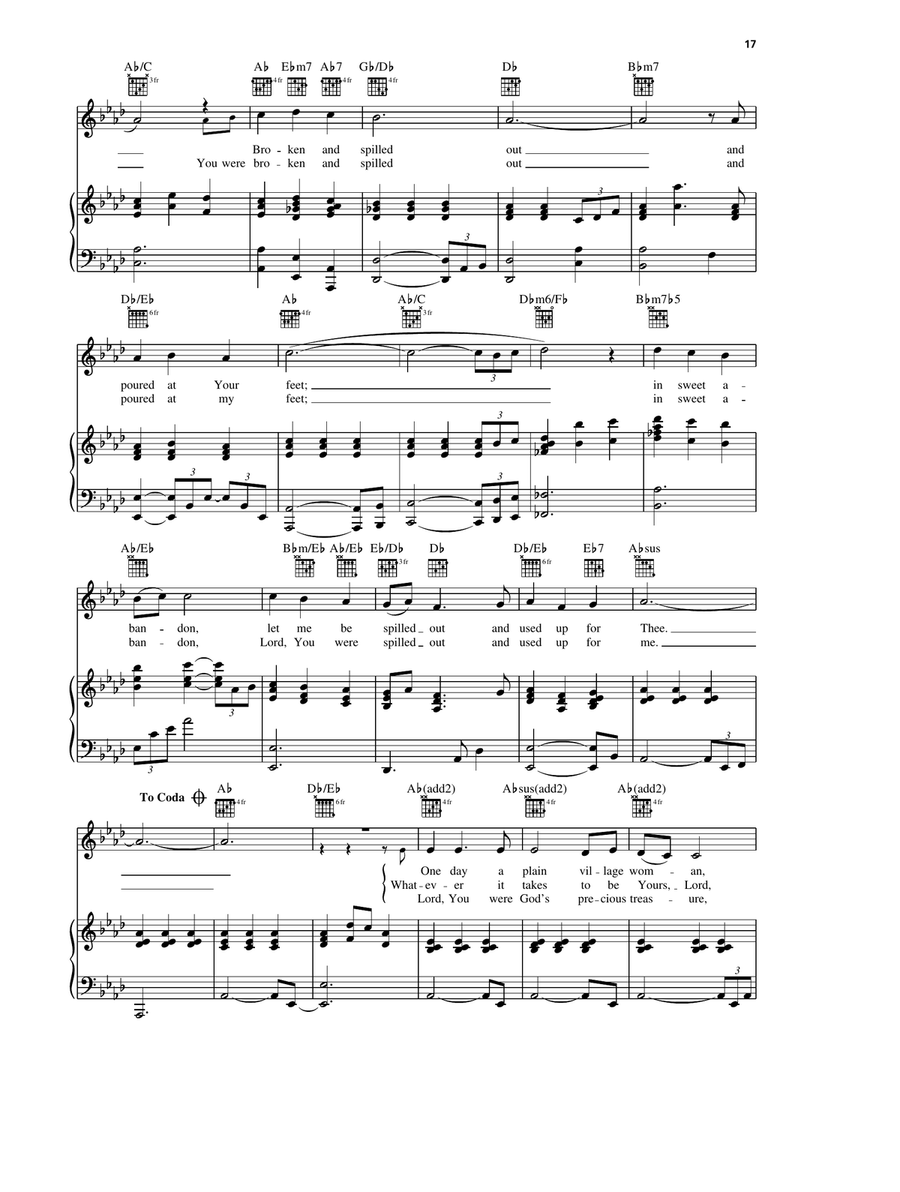 Broken And Spilled Out Broken And Spilled Out Piano, Vocal, Guitar scores gallery preview page 2