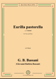 G. B. Bassani-Eurilla pastorella,in B Major