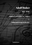 Huber Student Concertino No 4 Op. 8 for Violin and String Orchestra