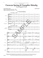 Caravan Spring & Campfire Shindig From Dogpatch Trails - Score String Orchestra scores gallery preview page 5