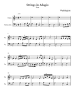 Strings in Adagio