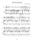 The Clam Song